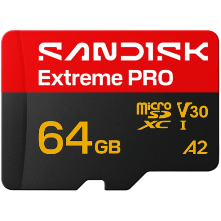 SanDisk SDSQXCU-064G-GS6MA - karta pamięci 64GB, Extreme PRO microSD UHS-I